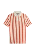 Tommy Hilfiger - Open Knit Relaxed Fit Polo - L&uuml;hikeste varrukatega kootud polos&auml;rgid - S