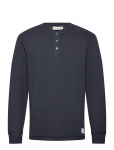 Gant - Washed Waffle Henley - Pikkade varrukatega - XXXL