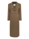 Monki - Long Single-Breasted Slim Fit Coat - Vihmamantlid - 44