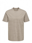 ONLY & SONS - Onsfred Life Rlx Ss Stripe Tee Noos - L&uuml;hikeste varrukatega - S