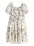Lindex - Dress With Smock - L&uuml;hikeste varrukatega vabaajakleidid - 128