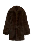Kaffe - Kaaurora Coat - Kunstkarusnahk - 34