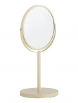 Bloomingville - Milde Table Mirror, Nature, Metal - Vannitoapeeglid - &Oslash; 20 CM