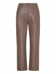 DEPECHE - Bindydep Hw Pants 7/8 Length Straight Leg - Sirge s&auml;&auml;rega - 40