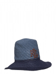 Lauren Ralph Lauren - Two-Tone Crocheted Straw Bucket Hat - K&uuml;barad - ONE SIZE