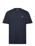 Lyle & Scott - Popcorn Jacquard T-Shirt - L&uuml;hikeste varrukatega - XXL