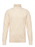 Lindbergh - Rolled Neck Structure Knit - K&otilde;rge kaelusega - XXL
