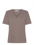 Coster Copenhagen - Cc Heart Basic Regular V-Neck T-Shi - L&uuml;hikeste varrukatega - XS