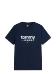 Tommy Jeans - Tjm Slim Graphic Tee Ext - L&uuml;hikeste varrukatega - L