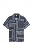 Tommy Hilfiger - Cotton Tencel Bandana S/S Shirt - L&uuml;hikeste varrukatega s&auml;rgid - XXL