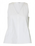 Selected - Slwblair Sl V-Neck Peplum Top Noos - Varrukateta - 40