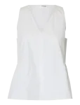 Selected - Slwblair Sl V-Neck Peplum Top Noos - Varrukateta - 40