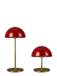 Dyberg Larsen - Along Led Minibordlampe M&oslash;rker&oslash;d/Messing 2 Stk. I &AElig;ske - Laualambid - ONE SIZE
