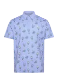 Original Penguin Golf - Botanical Print Short Sleeve Polo Shirt - Spordi l&uuml;hikeste varrukatega polos&auml;rgid - S