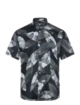 Lindbergh - Cotton / Lyocell Blend Aop Shirt S/ - L&uuml;hikeste varrukatega s&auml;rgid - M