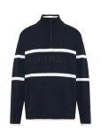SIGNAL - Canesi Logo Knit - Poolpika lukuga džemprid - L