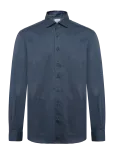 Lindbergh Black - 1927: Cashmere Touch Soft Collar Shirt Wf L/S - &Auml;ris&auml;rgid - XXL