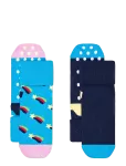 Happy Socks - Kids 2-Pack Shooting Star Anti-Slip Socks - Libisemisvastased sokid - 6-12M