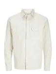 Jack & Jones - Jjetravis Shirt Ls Noos - Teksas&auml;rgid - XXL
