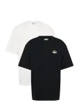 ONLY & SONS - Onsfred Life Rlx Mix Tee 2-Pack - L&uuml;hikeste varrukatega - S