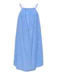 Kids Only - Kogmalou Sl Emb Strap Dress Wvn - Varrukateta vabaajakleidid - 158