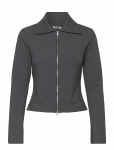 Weekday - Slim Long-Sleeved Zip Shirt - Pikkade varrukatega - 44