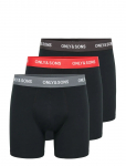ONLY & SONS - Onsriber Boxer 3Pack - Bokserid - M