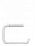 Blomus - Toilet Paper Holder - 9 X 13 Cm - Modo - White - Konksud - L 13.1CM