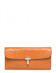 TOTEME - T-Lock Croco Print Leather Wallet - Rahakotid - ONE SIZE