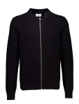 Lindbergh - Structure L/S Polo Zip Cardigan - Pikkade varrukatega kootud polos&auml;rgid - M