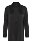 Lauren Ralph Lauren - Shirt Wt Charm-Wvn-Shirt - Pikkade varrukatega - L