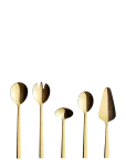 Aida - Raw Cutlery Gold Colour Coating 5 Pcs Set - Serveerimislusikad - ONE SIZE