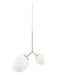 House Doctor - Lamp, Hdtwice, White - Rippvalgustid - ONE SIZE