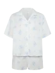 Hunkem&ouml;ller - Pj Ss Woven Print - Pidžaamad (komplektid) - XL