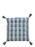Lene Bjerre - Felima Seat Cushion 45X45X Cm. Linen/Blue - Istmepadjad - 45X X 45CM