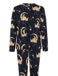 Chelsea Peers - Lunar Bunny Print Long Pyjama Set - Pidžaamad (komplektid) - 46
