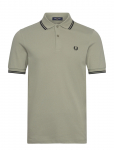Fred Perry - Twin Tipped Fp Shirt - L&uuml;hikeste varrukatega - M