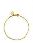 Syster P - Herringbone Bracelet Gold - K&auml;eketid - S/M 16
