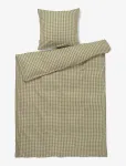 Juna - B&aelig;k&B&oslash;lge Bed Linen 150X210 Cm Green/Soft Pink Se - Voodipesukomplektid - 150X210;50X60CM
