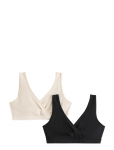 Lindex - Bra Nursing Wrap Top Co 2 P - Rasedusrinnahoidjad - S