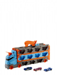 Hot Wheels - City Speedway Hauler Carrier With 3 Toy Cars - Toy Vehicles - ONE SIZE