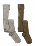 Minymo - Stocking - Solid Rib 2-Pack - Sukkp&uuml;ksid - 140\146
