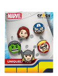 Crocs - Avengers Emojis 5 Pack - Jalatsitarvikud - ONE SIZE