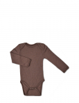 Smallstuff - Body Ls, Rose Brown Drop Needle, Merino Wool - Pikkade varrukatega - 74