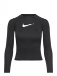 NIKE SWIM - Nike Swoosh Long Sleeve Hydroguard - Uv Tops - 120-130