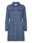 Levi's&reg; - Flynn Western Core Dress Med Indigo - Worn In - L&uuml;hikesed kleidid - L