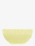 Aida - Confetti Lemon Sk&aring;l M/Relief Porcel&aelig;n 14 Cm. - Hommikus&ouml;&ouml;gikausid - &Oslash; 14 CM x 15.3