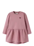 Name It - Nmfvima Ls Swe Dress Bru - Pikkade varrukatega vabaajakleidid - 104