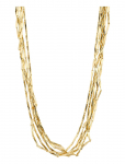Pilgrim - Connect Necklace Gold-Plated - Kett-kaelakeed - ONE SIZE