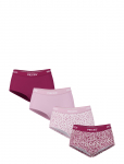 Pieces - Pclogo Lady 4 Pack Aop/Solid Noos Bc - Alusp&uuml;ksid - M